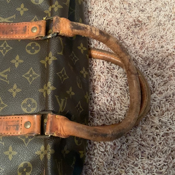 Giant Authentic Sirius Louis Vuitton travel luggage suitcase in brown monogram - Picture 13 of 13
